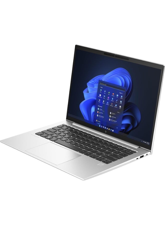 HP (نسخة مطورة) لابتوب إليت بوك 840 G10 بشاشة WUXGA مقاس 14 بوصة، مع معالج كور i5-1335u/ذاكرة RAM سعة 16 جيجابايت/قرص SSD سعة 512 جيجابايت/رسومات إنتل UHD/ويندوز 11 برو باللون الفضي الإنجليزي - Image 2