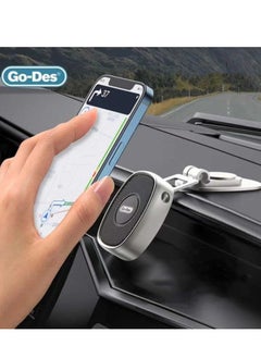 GO-DES "Go-Des GD-HD788 Magnetic Car Interior Phone Holder with Flat Surface Design"  - Image 3