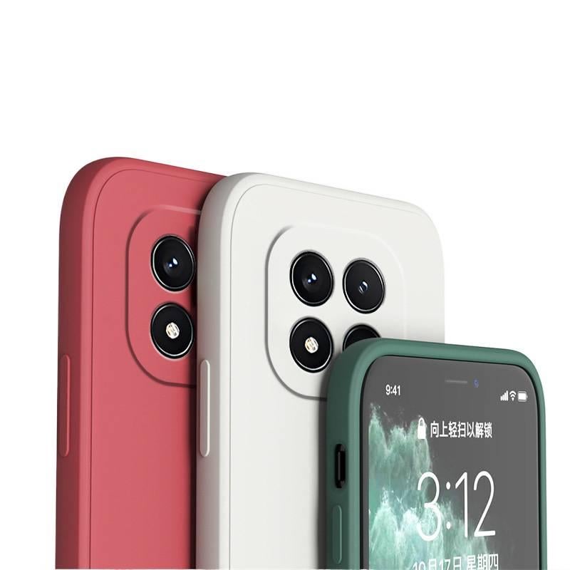 Drop Protection Silicone , Cover for Redmi Note 14 , , Matte Finish , Gray with Lightweight Carry - Image 3