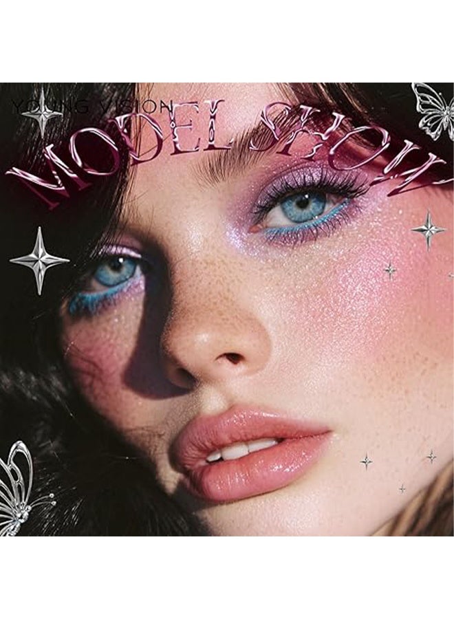 يونج فيجن ظلال عيون سائلة لامعة، ظلال عيون كريمية مقاومة للون طوال 24 ساعة - ظلال عيون كريمية مطفية ولامعة عالية الصبغة للنساء، برايمر مكياج للعيون طويل الأمد بدرجات قابلة للدمج (04) - Image 4