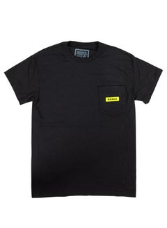 RONIX MEGACORP - Pocket T-Shirt (2024) - Black & Yellow  - Image 1