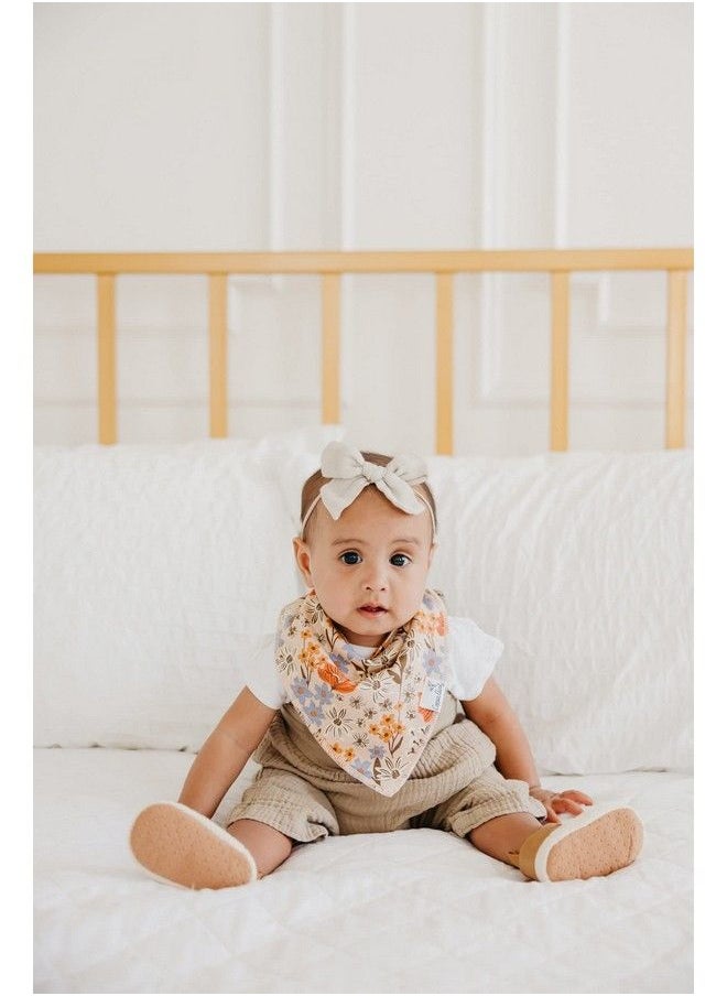 Copper Pearl Baby Bandana Drool Bibs For Drooling And Teething 4 Pack Gift Set Eden Soft Set Of Cloth Bandana Bibs For Any Baby Girl Or Boy Cute Registry Ideas For Baby Shower Gifts  - Image 3