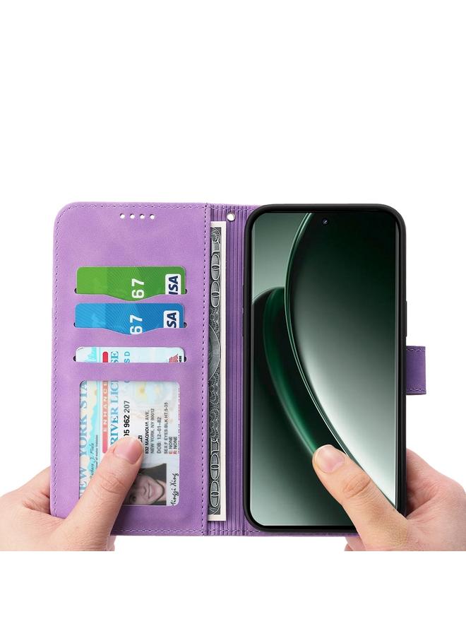 S-TOP Case For Realme GT 6 Global Dierfeng Dream Line TPU Hybrid PU Leather Phone Case - Image 4