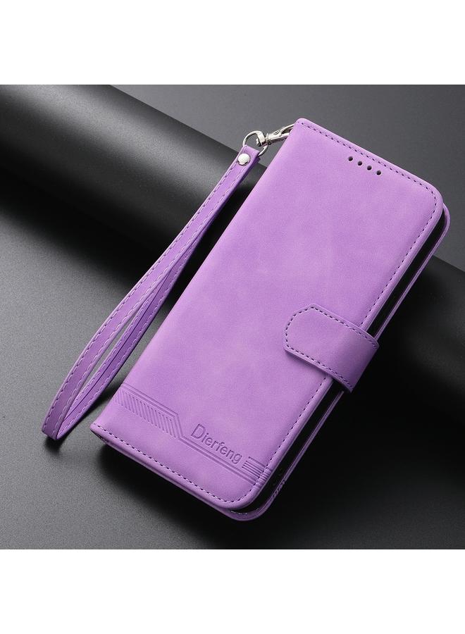 S-TOP Case For Realme GT 6 Global Dierfeng Dream Line TPU Hybrid PU Leather Phone Case - Image 2