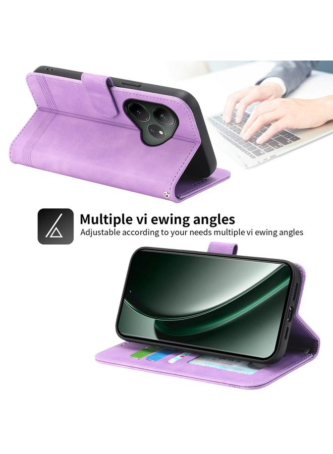 S-TOP Case For Realme GT 6 Global Dierfeng Dream Line TPU Hybrid PU Leather Phone Case - Image 5