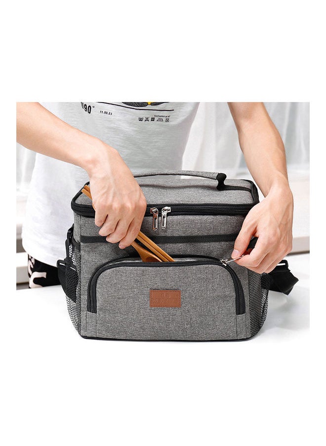 Generic Lunch Bag Grey 15Liters  - Image 3