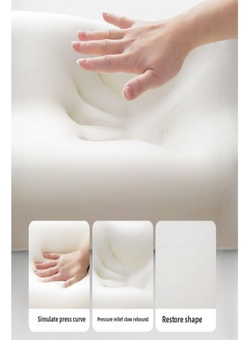 رحلة التنوعD وسادة متعددة الأغراض لرفع الساقين وسادة قطنية وسادة للنوم وسادة محمولة وسادة للجسم للنوم لرفع الساقين سرير أريكة سفر تخييم،  مثالية للجلوس والاستلقاء (وردي) - Image 4