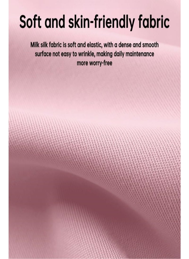 رحلة التنوعD وسادة متعددة الأغراض لرفع الساقين وسادة قطنية وسادة للنوم وسادة محمولة وسادة للجسم للنوم لرفع الساقين سرير أريكة سفر تخييم،  مثالية للجلوس والاستلقاء (وردي) - Image 5