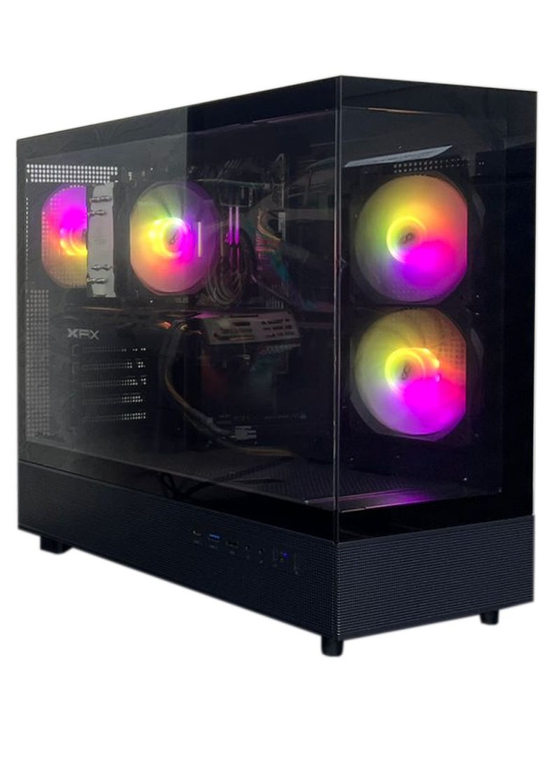 Al Wafaa Computers - Gaming Pc i5-10400 10th Generation With ASUS H510 Motherboard, XFX RX 580 8GB GPU,16GB DDR4 Ram, 256GB SSD, 1TH HDD - Image 1
