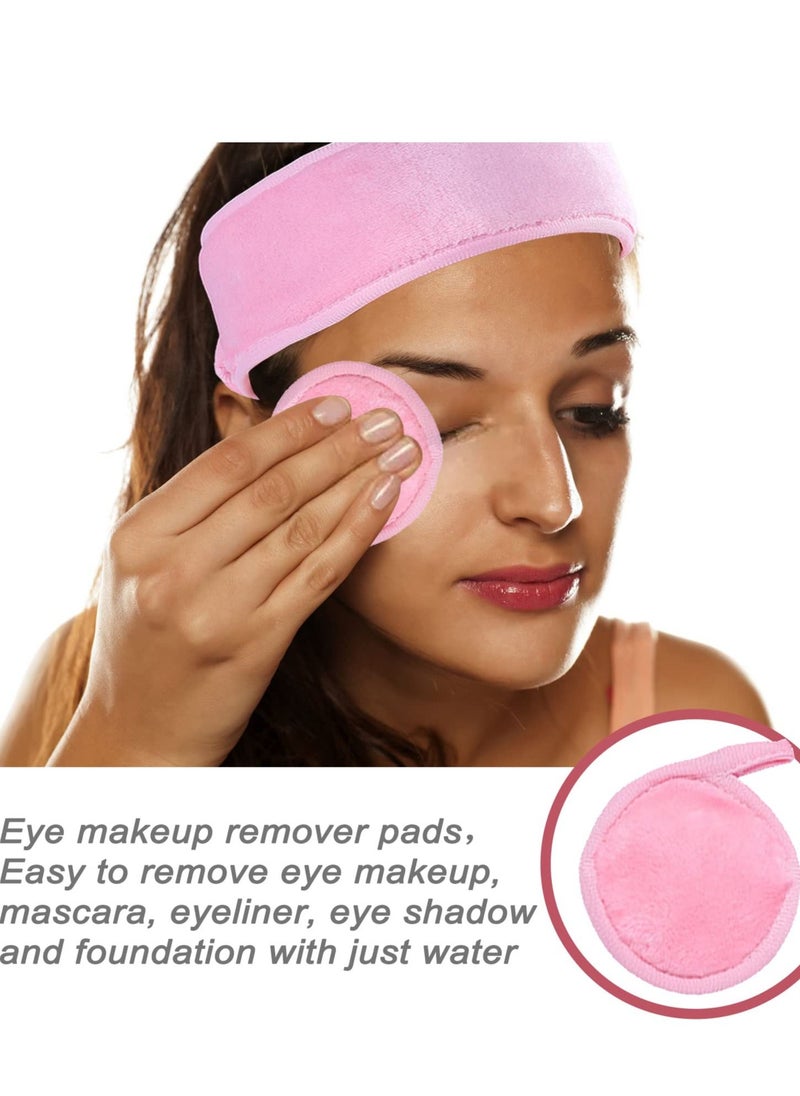 KASTWAVE - Makeup Remover Cloths Microfiber Reusable Fast Drying Washcloth, Makeup Remove Face Towels for Women (4 Pcs) - Image 1