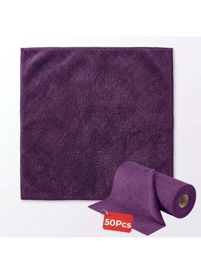 Manful 800 GSM Microfiber Cleaning Cloth 50Pcs – 40 * 60cm Ultra Thick Car Drying Towels, Premium Microfiber Towels for Car Wash, Detailing, Polishing, Scratch-Free - Image 1