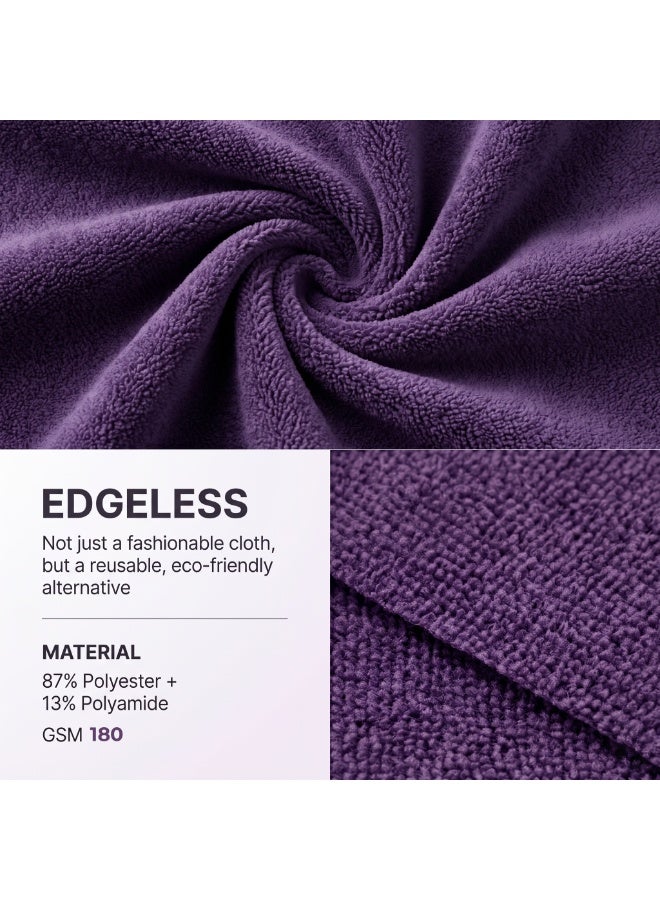 Manful 800 GSM Microfiber Cleaning Cloth 50Pcs – 40 * 60cm Ultra Thick Car Drying Towels, Premium Microfiber Towels for Car Wash, Detailing, Polishing, Scratch-Free - Image 4