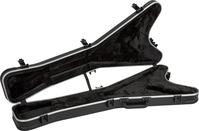 Jackson King VRhoads Multifit Molded Case Bundle with Guitar Cable Guitar Strap and Picks - Image 3