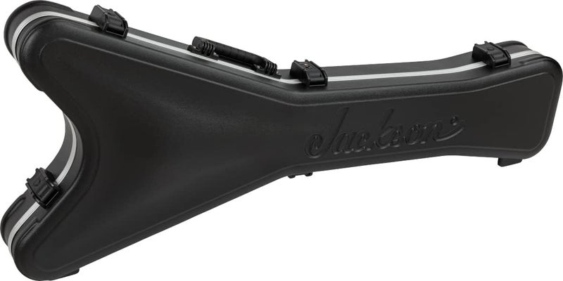 Jackson King VRhoads Multifit Molded Case Bundle with Guitar Cable Guitar Strap and Picks - Image 2