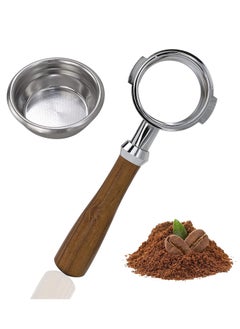 MIBRU Espresso Coffee Naked Bottomless Wooden 58mm  - Image 2