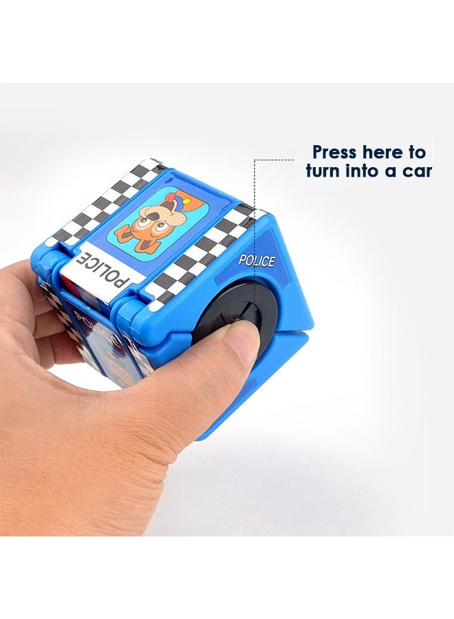 3 قطع تشوه كتلة السيارات ، كتل بناء طفل لعبة مجموعة السيارات ، الطفل والأطفال الصغار كتل سيارة للأطفال سن 3+ - Image 3