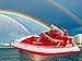 POCO DIVO Patrol Fireboat Police Rescue Vessel Spray Water 128 RC Boat 15 Coast Guard Fire Sprinkler Move Ladder Navy 15kmph Marine Cruise Ship Pool Lake Pond Sailing Fun - Image 2