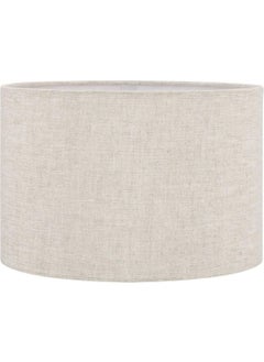 Moda35. Cream Floor Lamp Head Diameter 30 cm Fabric Cylinder LB806 