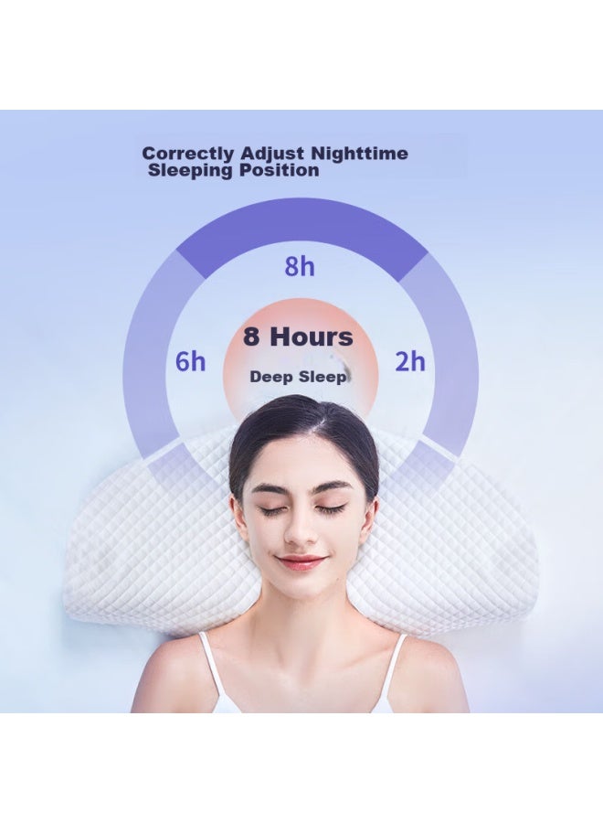 Aeromax Cervical Pillow For Straightening And Curving, Wealthy Pillow For Sleeping, Cervical Spondylosis Special Memory Foam Neck Stretch Pillow - Image 4