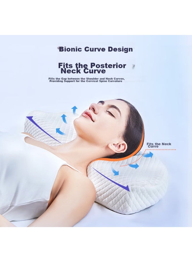Aeromax Cervical Pillow For Straightening And Curving, Wealthy Pillow For Sleeping, Cervical Spondylosis Special Memory Foam Neck Stretch Pillow - Image 1