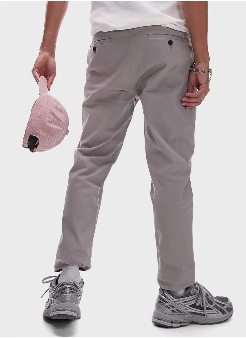 توب مان Slim Chino Trousers