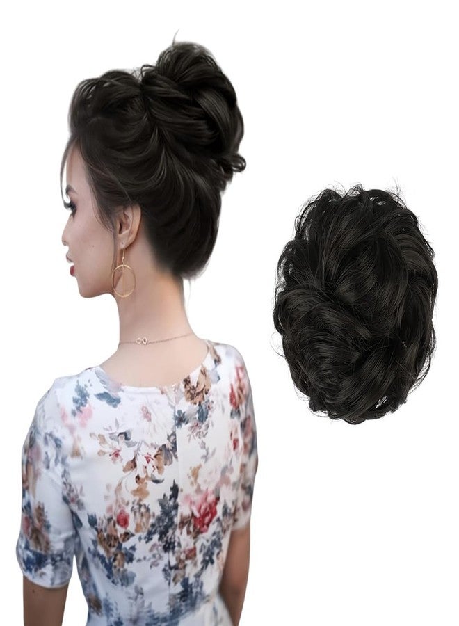 BLUSHIA Hair Bun Extension And Wigs Juda For Women And Girls, 35 Gram, Natural Black - Image 2