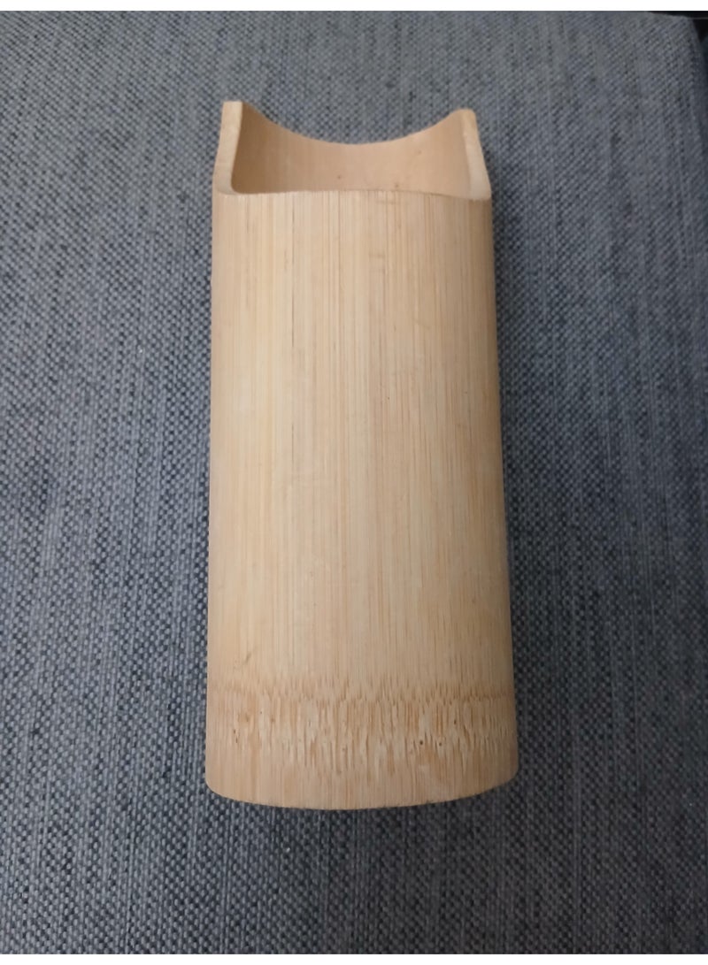 7pc Wooden Kitchen Utensil Set with Holder | Handmade Bamboo Cooking Tools | Eco Friendly Nonstick Safe Set | Kitchen Organizer Gulf - Image 3