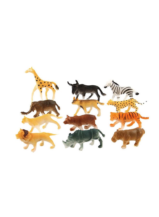 NIBEMINENT 12-Piece Mini Animal Figure Set - Image 1