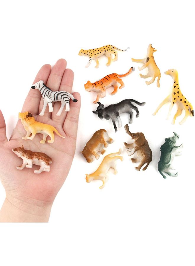 NIBEMINENT 12-Piece Mini Animal Figure Set - Image 2