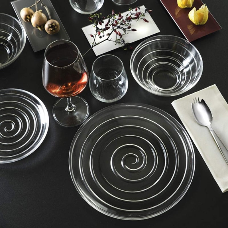 Barski Glass  Bowl  for Soup  Dessert  Pasta  Soup Plate  Designed Set of 482 Diameter  Made in Europe - Image 3