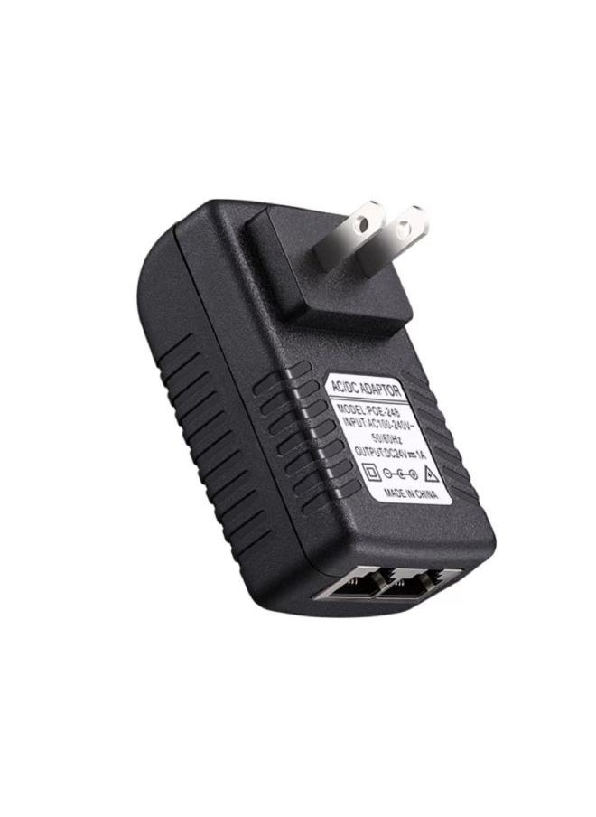 Generic - POE Network Port Power Adapter 12V15V24V1a2 Set-top Box 48V0.5a Switch SurVeillance Camera-Color:POE48V0.5A - Image 1