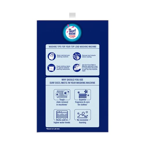 Surf Excel Matic Top Load Detergent Powder 4 kg - Image 4