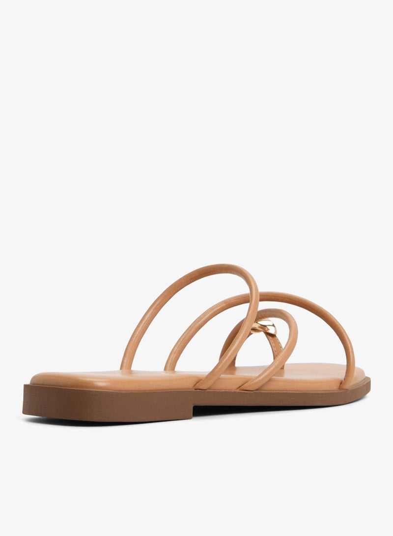 كول ات سبرنج صنادل مسطحة متعددة الأشرطة - Image 4