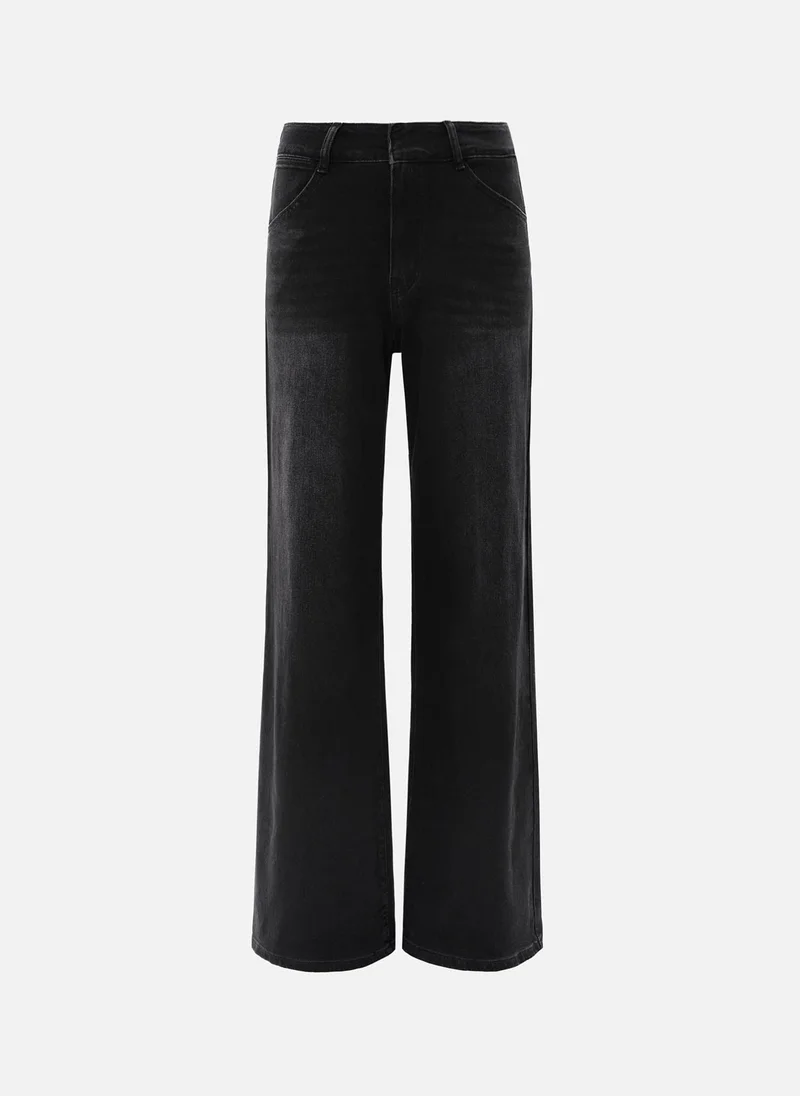 Lichi Flared mid-rise jeans