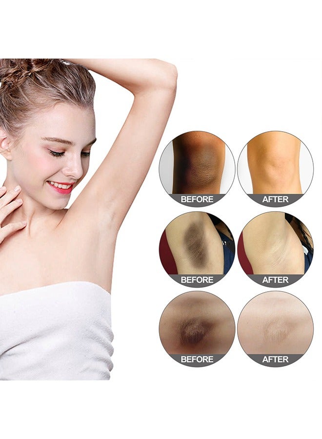 West&Month Whitening Cream ,Collagen Milk Body,Snow Bleach Cream for Private Part Underarm Whitening, Dark Skin Bleaching Cream for Dark Spots, Face and Body Skin Lightening Bleaching Cream 100ml - Image 2