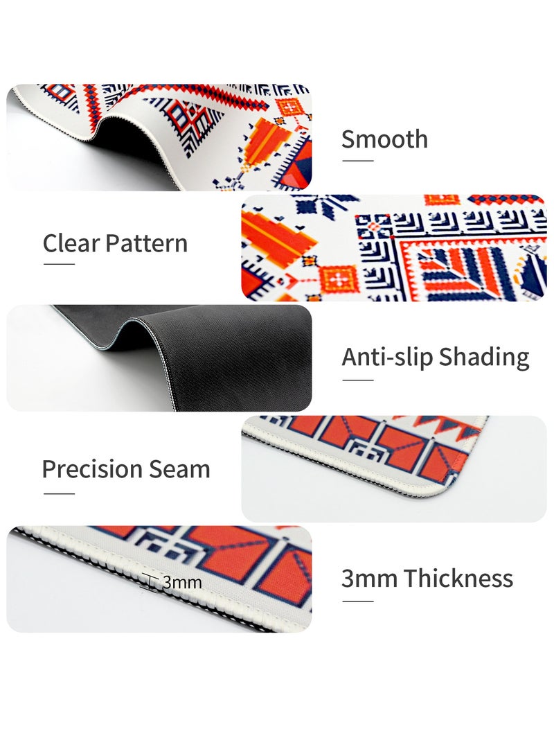 Large Desk Mouse Pad, Waterproof Gaming Mouse Pad, 800 x 300 x 4mm, 31.5 x 11.8 x 0.157in, Gaming Mouse Pad, XXL Desk Mat, Non-Slip Desk Mat, XL Gaming Mouse Pad, Thick Rubber Desk Pad Mouse Pad, Su - Image 5