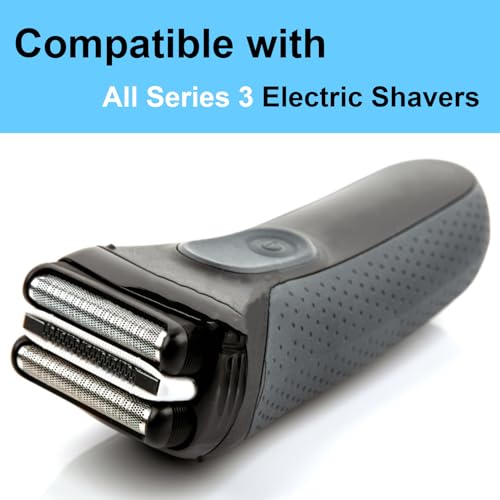 TEEYSO 32B Series 3 Replacement Head for Braun ProSkin Electric Shaver, Compatible with Braun Foil Shaver 3000s 3010s 3020s 3030s 3040s 3050cc 3070cc 3080s 3090cc 320 330 340 350cc (1 Pack) - Image 2