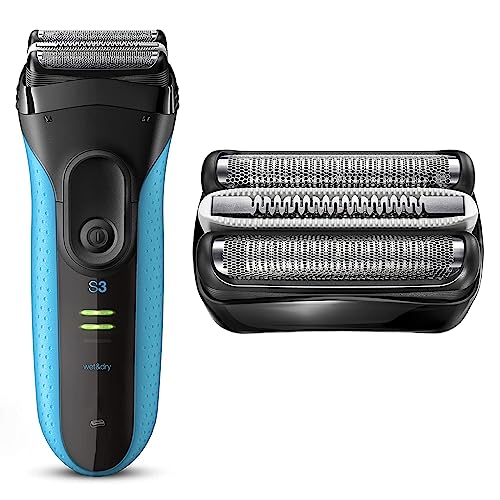 TEEYSO 32B Series 3 Replacement Head for Braun ProSkin Electric Shaver, Compatible with Braun Foil Shaver 3000s 3010s 3020s 3030s 3040s 3050cc 3070cc 3080s 3090cc 320 330 340 350cc (1 Pack) - Image 1