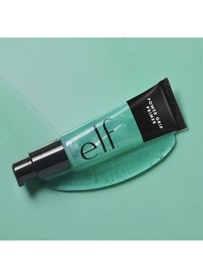 ELF Triple Makeup Base: Grape Power Primer - Halo Glow Liquid Filter   (Fair 1) - Glitter Primer for Bright and Smooth Skin and Long-lasting Makeup Fixation