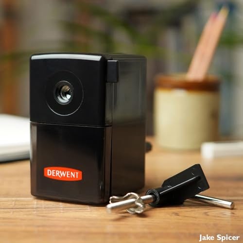 DERWENT Super Point Mini Manual Helical Desktop Sharpener - Image 3
