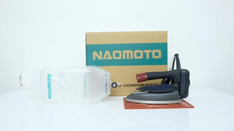 Naomoto HYS 58 Gravity Feed Steam Iron Set - Image 1