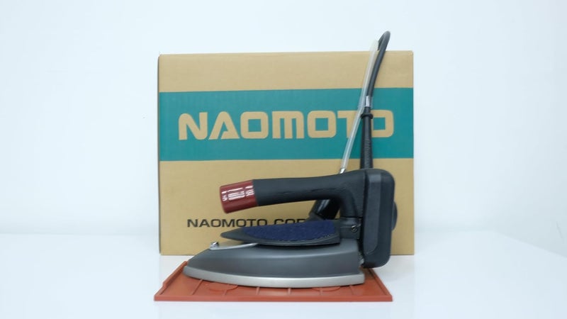 Naomoto HYS 58 Gravity Feed Steam Iron Set - Image 2