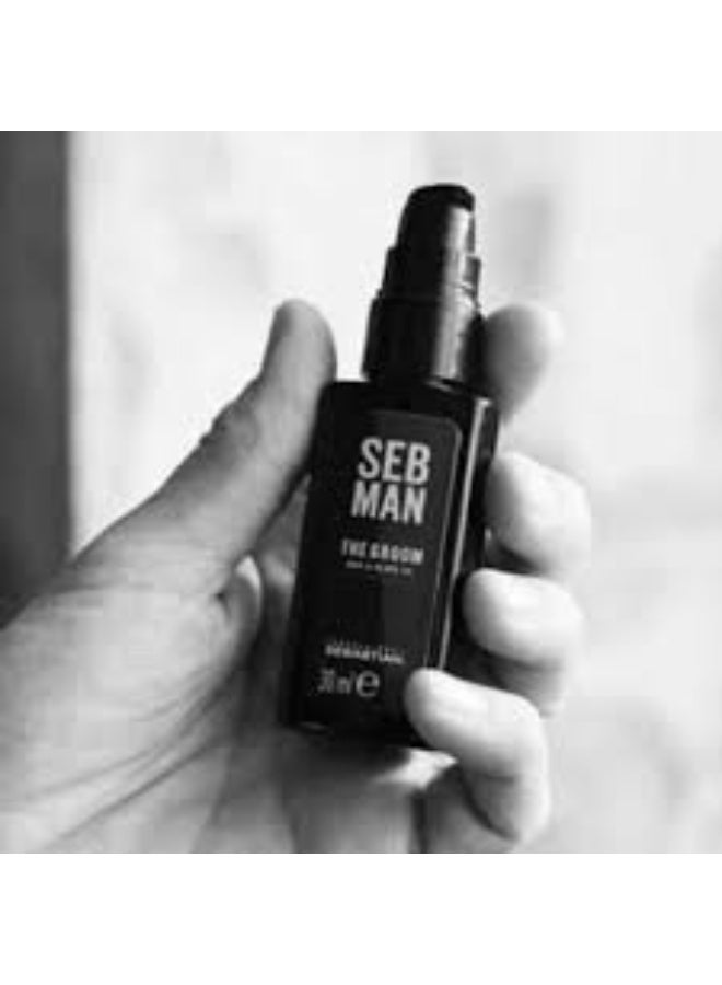 Sebastian Sebman The Groom Hair & Beard Oil 30ml - Image 2