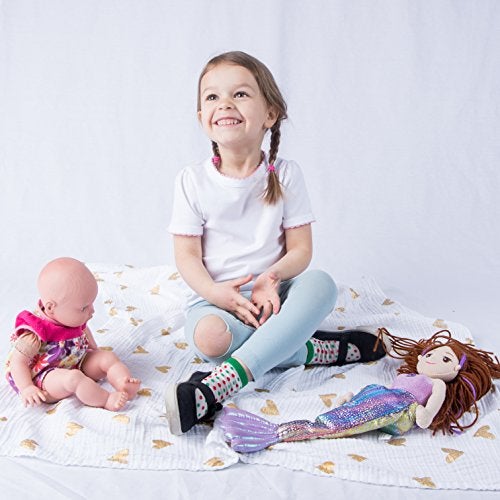 Laughing Giraffe تي شيرت قصير الأكمام بياقة دائرية للأطفال من لافينغ جيراف أبيض (3T) - Image 4