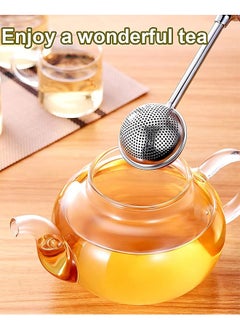 Generic Tea Ball Infusers, Long-Handle Tea Strainer Stainless Steel for Loose Leaf Tea Spices and Seasonings in Office or Travelling  - Image 2
