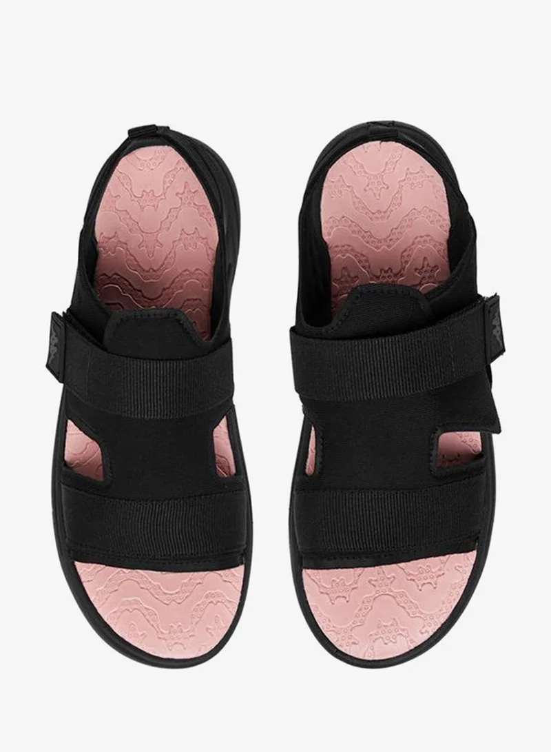 Kappa Girls Adjustable Hook and Loop Closure Backstrap Sandals