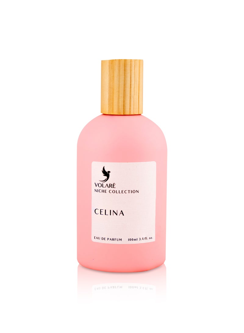 Volare Celina, The Niche Collection, Eau De Parfum for Women, 100ml | Elegant Fruity-Floral Fragrance with Litchi, Turkish Rose & Vetiver - Image 1