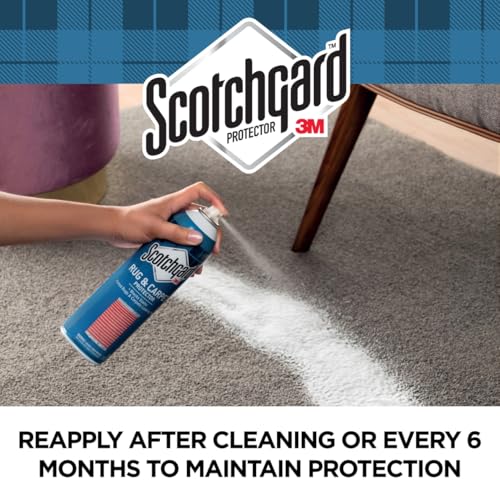 Scotchgard Rug & Carpet Protector, Carpet & Rug Protector Blocks Stains During Spring and Summer Gatherings, Fabric Protector Makes Cleanup of Stains from Muddy Footprints Easier, 14 oz(Pack of 6) - Image 5