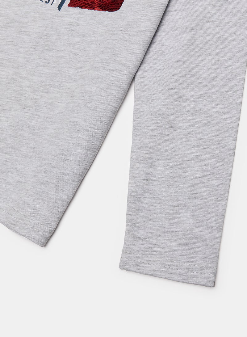 Okaidi Grey T-Shirt for Boys - Image 4