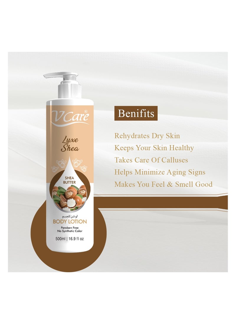 VCare - Shea Butter Extract Body Lotion - 500 Ml - Image 1